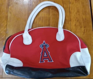 Los Angeles LA Angels of Anaheim MLB Baseball  Bowler Bag Women’s Purse - Picture 1 of 10
