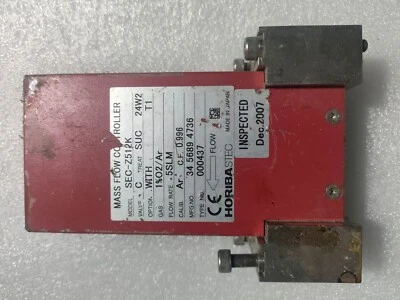 HORIBASTEC Z500 SEC-Z512K Gas 1%O2/Ar 5SLM Digital Mass Flow Device - Image 1 of 4