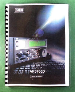 AOR AR5700D Bedienungsanleitung - Premium Kartonhüllen & 28 Pfund Papier! - Bild 1 von 1