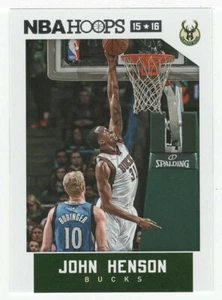 John Henson - Milwaukee Bucks (NBA) 2015-16 Panini Hoops # 193 MT - Picture 1 of 1