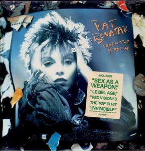 Pat Benatar – Seven The Hard Way (Vinyl LP - US 1985) SEALED - Bild 1 von 2