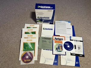 Allaire ColdFusion Web Application Server & Studio 3.1 & 4.0 Upgrade - Vintage! - Photo 1/21