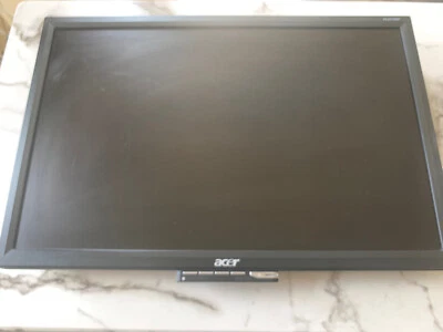 ACER  AL2216WBD LCD Monitor WITH WALL MOUNT-TESTED & WORKS —Read Description - Image 1 of 4