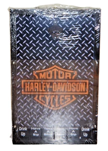Harley Davidson Motorcycle Bottle Cap Drinking Game Gateway Vinyl Garage Mancave - Picture 1 of 7