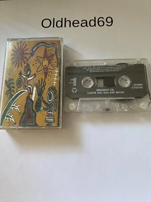 Midnight Oil – Earth And Sun And Moon - Cassette 1993 Columbia – CT 53793 - Image 1 of 2