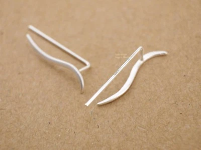 Ear Cuff Ohrklemme Ohrringe Climber - 925 Sterling Silber Ohrschmuck A1778 - Bild 1 von 4