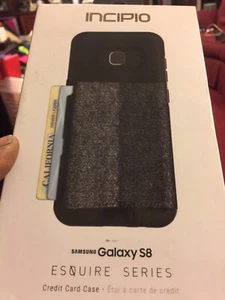 INCIPIO Case for Samsung Galaxy S8 (GRAY)ESQUIRE SERIES - Picture 1 of 4
