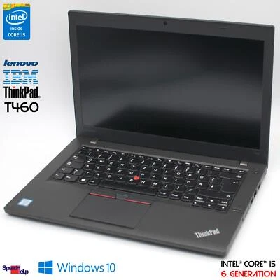 Notebook IBM LENOVO THINKPAD T460 INTEL i5 Laptop 240GB SSD 8GB DDR3 WINDOWS 10 - Imagen 1 de 4