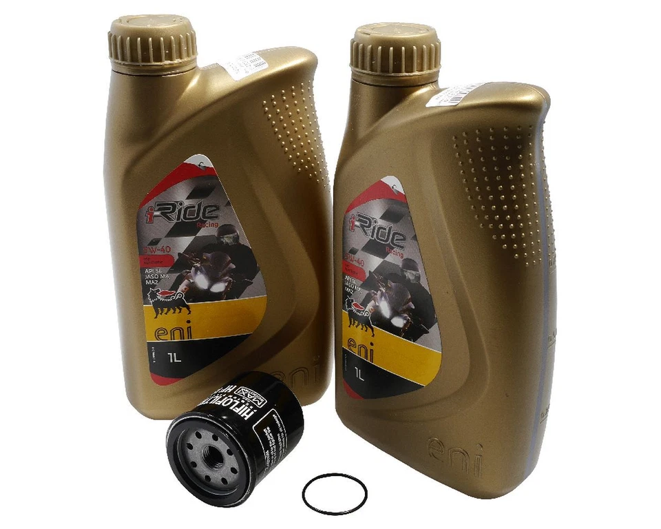 Ölwechselset Öl Agip eni i-Ride 5W-40, kompatibel für Vespa GTS SuperSport i.e. - Bild 1 von 1