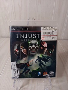 Injustice: Gods Among Us (Sony PlayStation 3, 2013) en caja original - Imagen 1 de 3