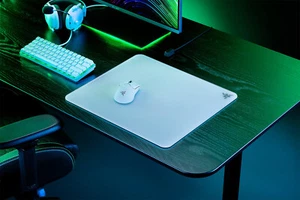 Razer Atlas Tappetino per Topo in Vetro Temperato Superficie Ultra Liscia Antiscivolo Gu - Foto 1 di 5