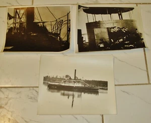 3 Civil War Vintage antique pictures Navy 10' x 8" - Picture 1 of 5