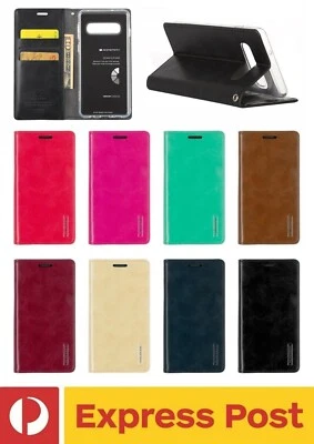 Samsung Galaxy S8 ShockProof Card Holder Case Mercury Goospery BLUE MOON FLIP — 第 1/4 张图片