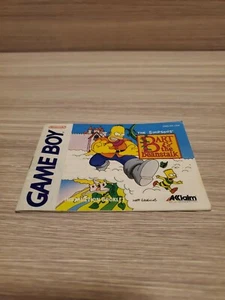 Simpsons: Bart and the Beanstalk (Nintendo Game Boy, 1993) Manual Only - Picture 1 of 2