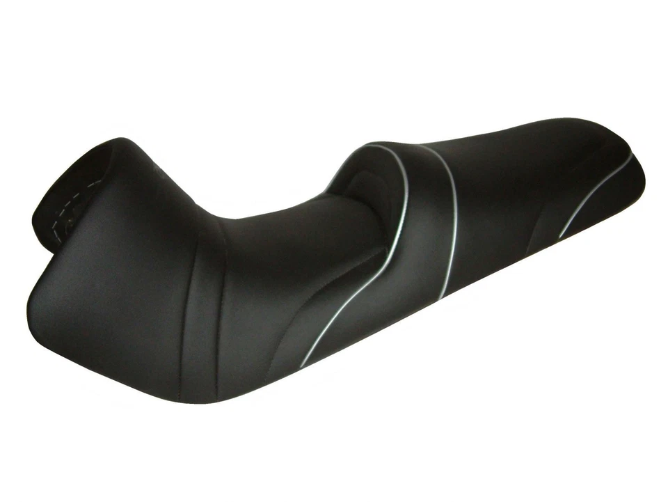 BMW F 650 1993-2000 Top Selerie asiento de lujo confort negro plateado Sport Moto 096 Foto 1 de 1