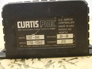 CURTIS PMC DC MOTOR CONTROLLER 24-36V/210A 1187-049 [2*L15] - Picture 1 of 2