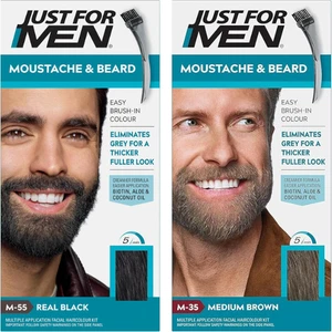 Just For Men Colour Dye Gel Mustache & Beard-Choose shade - Picture 1 of 18