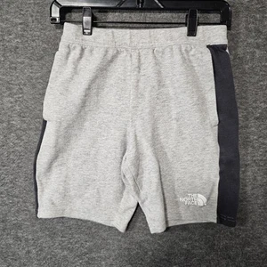 THE NORTH FACE Boys Slacker 7" Shorts Heather Gray Black Athleisure Sz 10-12 - Picture 1 of 8