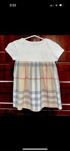 Burberry Baby Girls’ Dress 12 Months - Picture 1 of 4