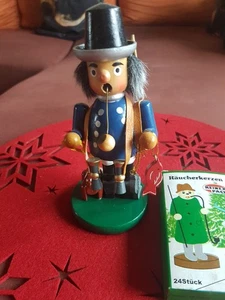 Räuchermännchen , Weihnachten, möglicherweise Erzgebirge, Jäger, - Bild 1 von 2