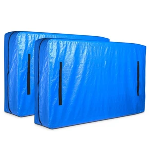 Matratzen Tasche Bezug für Umzug Aufbewahrung Schwerlast 8 Griffe Twin XL Größe 2er Pack - Bild 1 von 7