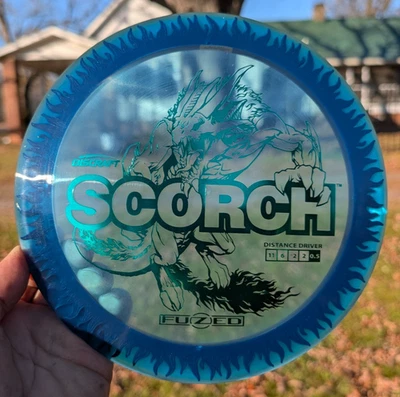 Disc Golf New Discraft FuZed SCORCH 170-172gm Distance Driver - Image 1 of 3