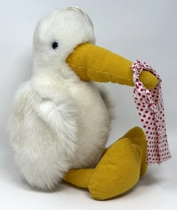 Mary Meyer Storch Vogel Plüschtier Stofftier Spielzeug Vintage Pelikan Townsend 13 Zoll LESEN - Bild 1 von 8