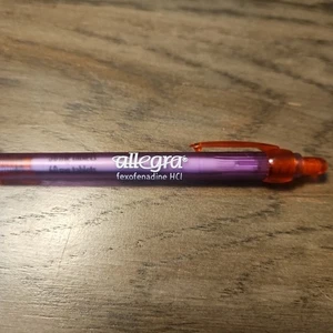 Allegra - Pharmaceutical Drug Rep Pen Advertising Plastic - Picture 1 of 4