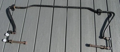 Barra estabilizadora trasera genuina Porsche 914, eslabones, bujes y tapas con perno especial Foto 1 de 4