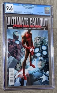 ultimate fallout 4 CGC 9.6 1st Print 1st Miles Morales White Pages Marvel 2011 - Picture 1 of 4