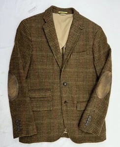 Giacca blazer cappotto sportivo uomo Rugby Ralph Lauren tweed run media - Foto 1 di 18