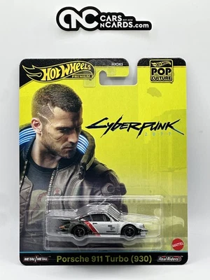 2024 Hot Wheels Premium Pop Culture Cyberpunk 2077 Porsche 911 Turbo (930) - Image 1 of 2
