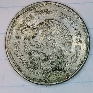 MÉXICO 🇲🇽 FIVE (5) PESOS COIN 1980 (COMMEMORATIVE ISSUE) - Picture 1 of 2