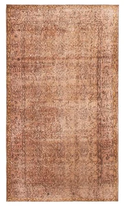 3'11" x 6'11" Traditional Vintage Hand Knotted Oriental Carpet Wool Area Rug - Picture 1 of 9