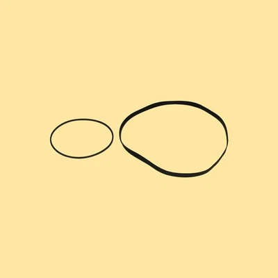 BLACKREEL Juego de correas para Sony Elcaset EL 7 Cassette Deck