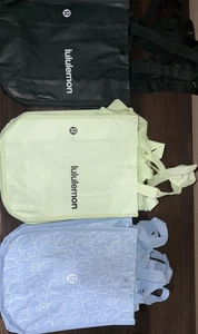 Menge 12 Lululemon Tasche Lindgrün/Babyblau/Grün Authentisch - Bild 1 von 1