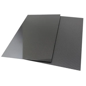 3x400x500mm 3K 100% Carbon Fiber Plate Panel Sheet 3mm Thickness Matte Surface - Picture 1 of 7