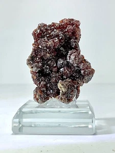 Granat mit Barythaufen - Liangcheng Mine, Innere Mongolei, China - Schrank Frieden - Bild 1 von 7
