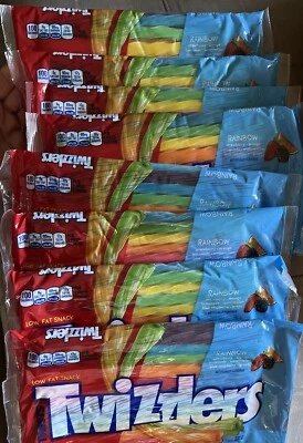 Twizzlers Twists Rainbow Candy Bags, 12.4 oz (8 Count) *see pics for exp - Image 1 of 4