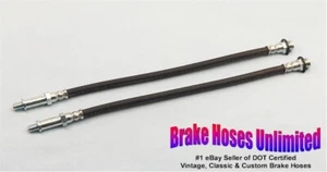 FRONT BRAKE HOSES Buick Invicta 1962 1963 - Picture 1 of 1