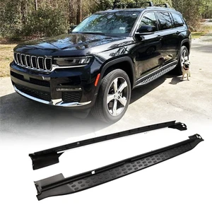 Customized Running Boards Side Steps for 2021-2025 Jeep Grand Cherokee L 3-Row - Picture 1 of 24