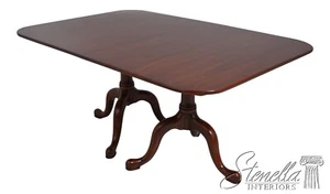 L66034: HENKEL HARRIS CHerry Pedestal Dining Room Table - Picture 1 of 21