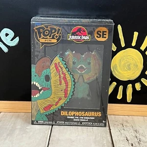 Funko Pop Pin Jurassic Park Dilophosaurus SE Dinosaur New in Box - Picture 1 of 4