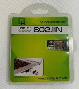 QR Computer INC. - USB 2.0 WLAN - 802.IIN - NEU - Bild 1 von 2