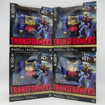 Transformers Age Of The Primes Dinobot Leader G2 Grimlock & Wheelie Ships Free! - Image 1 of 2