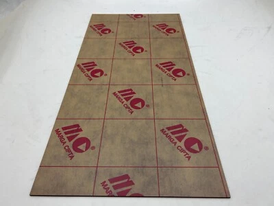 (QTY 2) Marga Cipta 1/8" (3mm) Dark Red Translucent 8") Thick Nominal Size AZM - Image 1 of 4