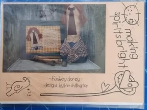 Quilted Doll Pattern "Honkey Dorey" By Kim Shillington preowned - Foto 1 di 2