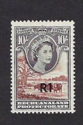 BECHUANALAND: Yv 11B petit R1 (SG 167 S. T 1) 1961,neuf **  , (MINT **) Superbe - Photo 1/2