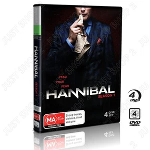 Hannibal : Season 1 : TV Series : Brand New Sealed 4 Disc Set : Region 4 - Picture 1 of 3