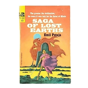 Saga der verlorenen Erden von Emil Petaja, Vintage 1966 Ace Bücher Science Fiction F-392 - Bild 1 von 7